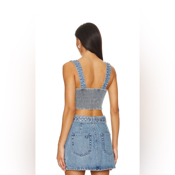 Show Me Your Mumu Shania Top and Bottom - Indigo Rhinestone - Picture 3 of 6